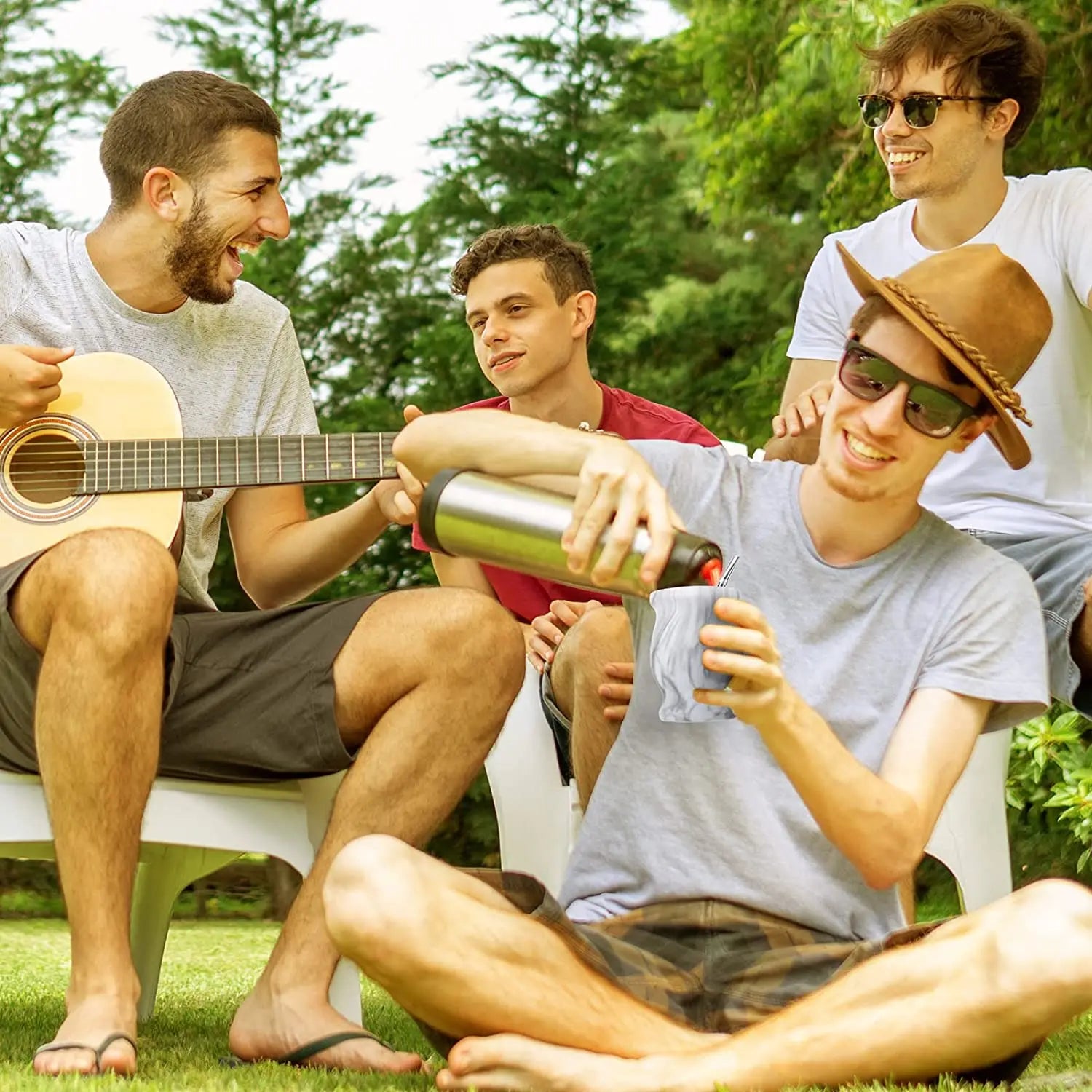 King Mate Calebasse à Maté 230 ml avec Couvercle