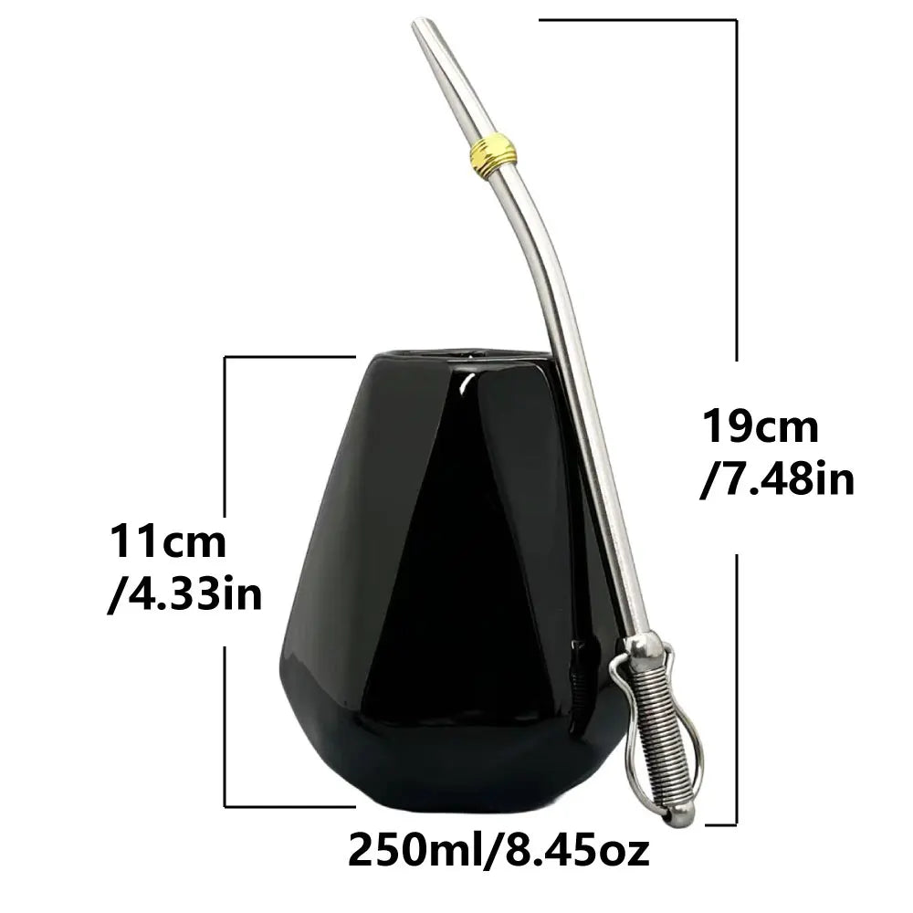 King Mate Tasse à Maté en Céramique 250 ml