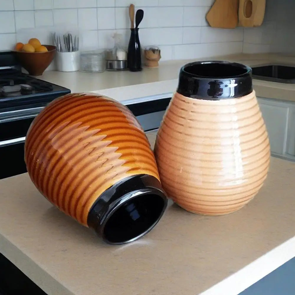 King Mate Set de Tasse à Maté en Céramique 350 ml