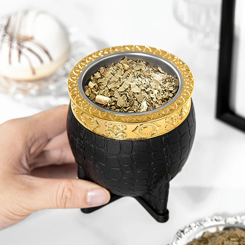 King Mate – Tasse à Maté Artisanale 180 ml avec Revêtement en Cuir et Bombilla